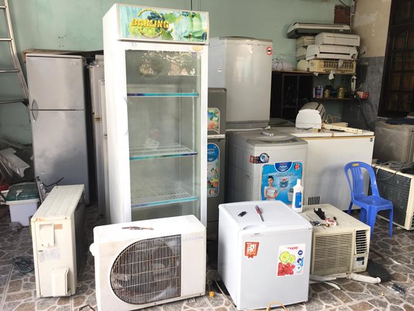 thu mua tủ lạnh hỏng tại HCM