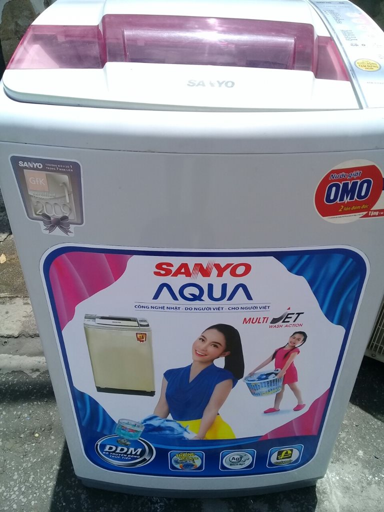 Máy giặt cũ Sanyo 8kg