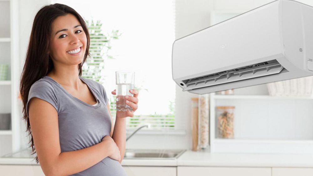 Phụ nữ mang thai có nên ngủ máy lạnh không