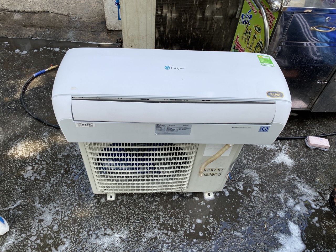 Máy lạnh cũ Casper 1HP hàng thùng